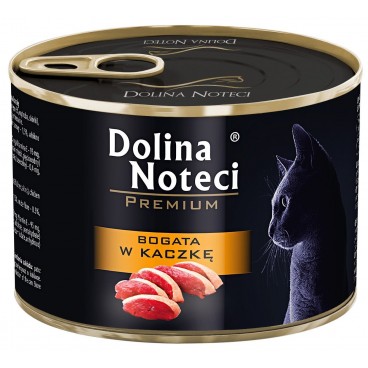 Dolina Noteci Premium dla kota bogata w kaczkę 12x185g