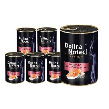 Dolina Noteci Premium dla kota bogata w łososia 12x400g