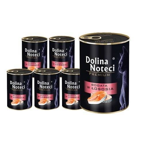 Dolina Noteci Premium dla kota bogata w łososia 12x400g