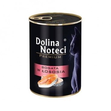 Dolina Noteci Premium dla kota bogata w łososia 12x400g