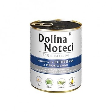 Dolina Noteci Premium Dorsz z brokułami 12x800g