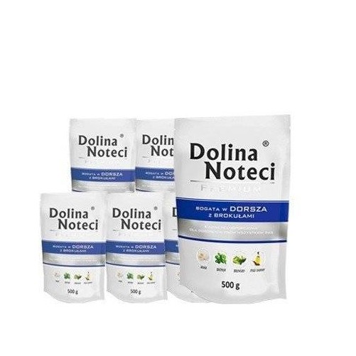 Dolina Noteci Premium Dorsz z brokułami 20x500g