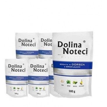 Dolina Noteci Premium Dorsz z brokułami 30x500g