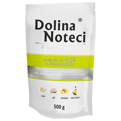 Dolina Noteci Premium gęś z ziemniakami 10x500g