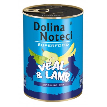 Dolina Noteci Superfood cielęcina i jagnięcina 6x400g