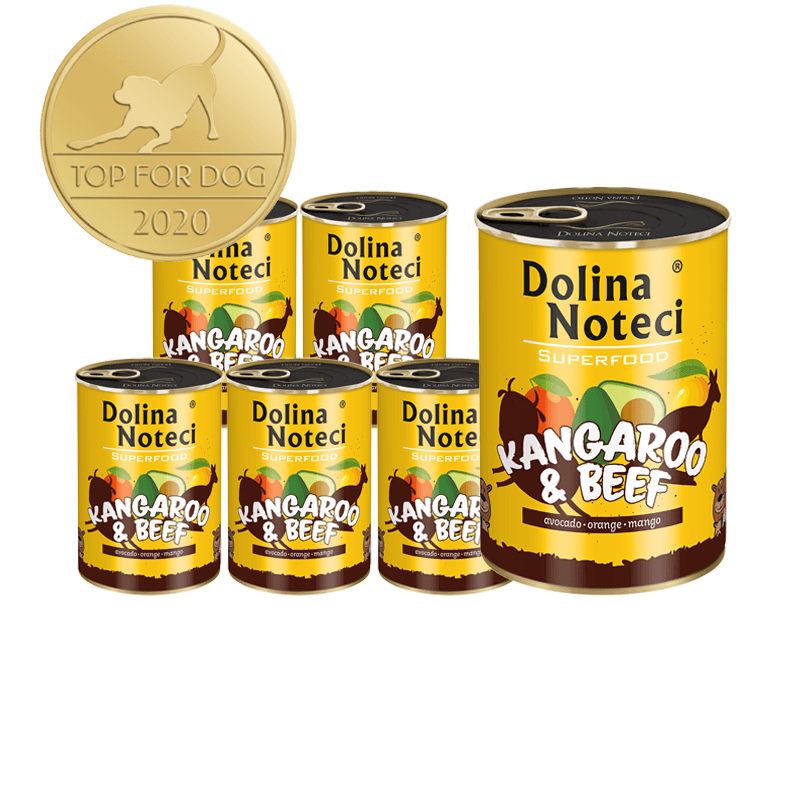 Dolina Noteci Superfood kangur i wołowina 6x400g