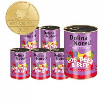 Dolina Noteci Superfood sarna i wołowina 6x400g