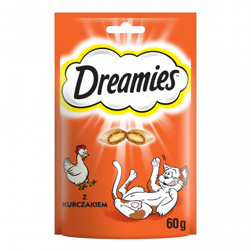 DREAMIES 6x60g - przysmak dla kota z pysznym kurczakiem