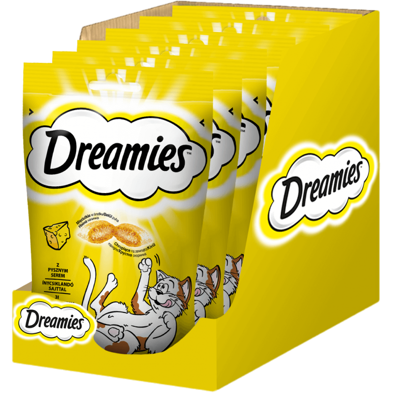 DREAMIES 6x60g - przysmak dla kota z pysznym serem