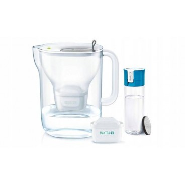 Dzbanek filtrujący Brita STYLE XL 3,6L + Brita Butelka filtrująca Fill&Go VITAL niebieska