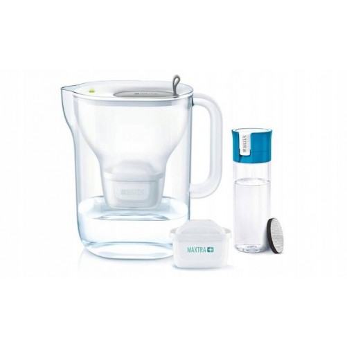 Dzbanek filtrujący Brita STYLE XL 3,6L + Brita Butelka filtrująca Fill&Go VITAL niebieska