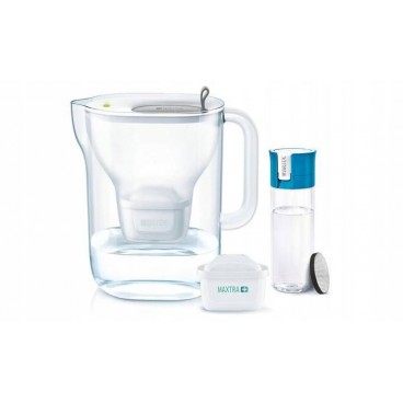 Dzbanek filtrujący Brita STYLE XL 3,6L + Butelka Fill&Go Vital blue