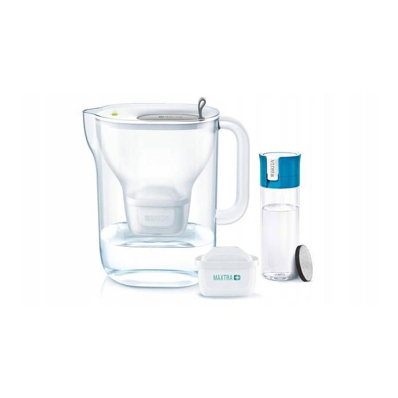 Dzbanek filtrujący Brita STYLE XL 3,6L + Butelka Fill&Go Vital blue