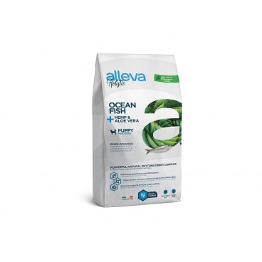 Alleva Holistic Puppy Ocean fish + hemp&aloe vera maxi 12kg