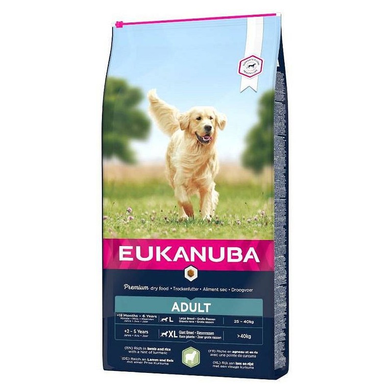 EUKANUBA Adult Large Lamb & Rice 12kg