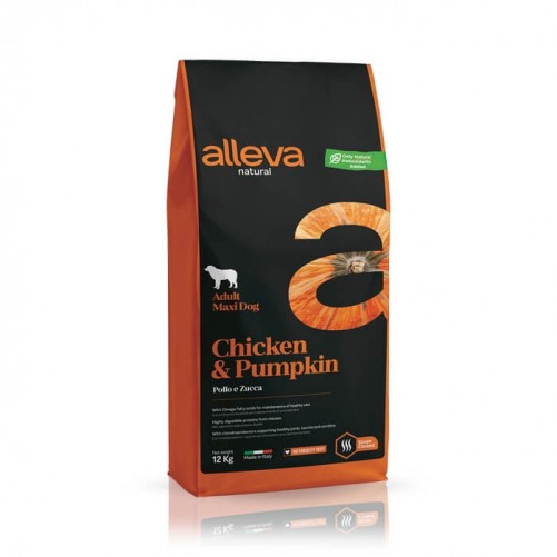 ALLEVA NATURAL (ADULT MAXI) CHICKEN & PUMPKIN 12 KG