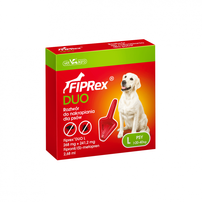 FIPREX DUO dla psa L - 2,68ml pipeta