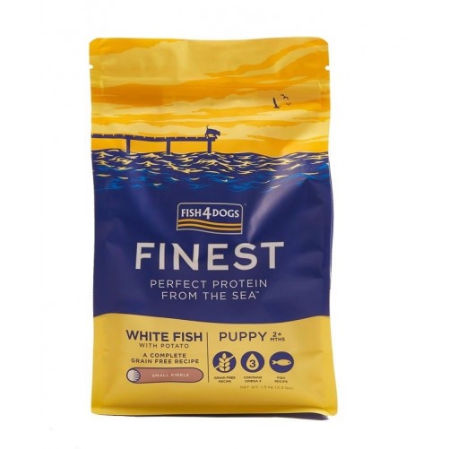 Fish4Dogs Finest Ocean White Fish Puppy Small 6kg