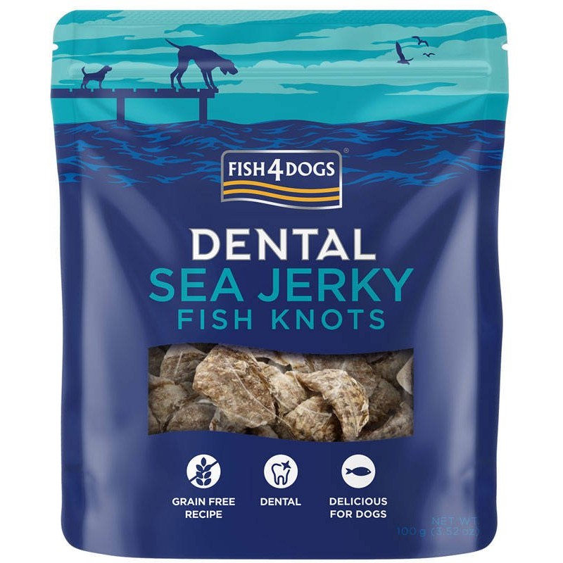 Fish4Dogs Przysmak Sea Jerky Fish Konts 100g