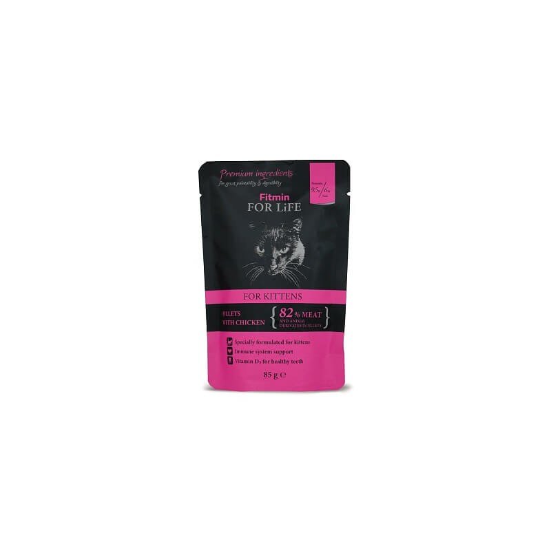 Fitmin Cat For Life Kitten Chicken 85g