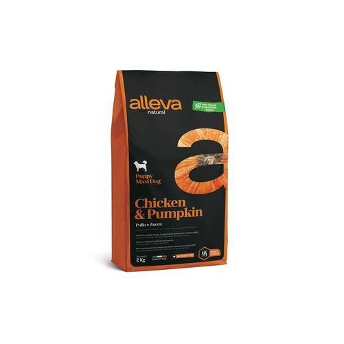 ALLEVA NATURAL (PUPPY MAXI) CHICKEN & PUMPKIN 12 KG