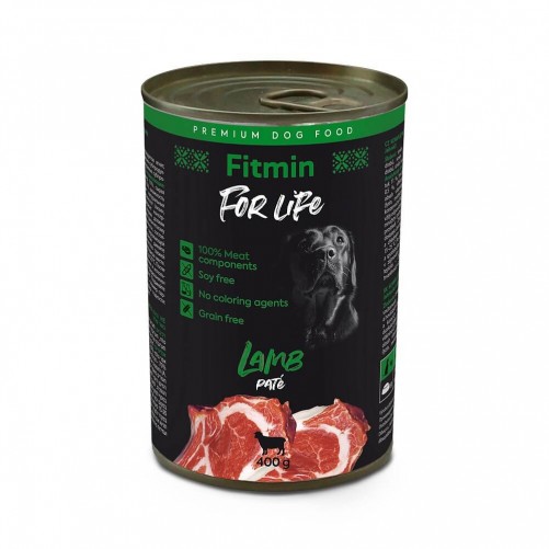 Fitmin Fot Life dog karma mokra dla psa z jagnięciną 400 g