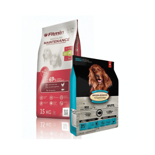 FITMIN Medium Maintenance  15 kg + OBT Oven Baked Tradition Dog Food Adult with fish (z rybą) 2,27kg