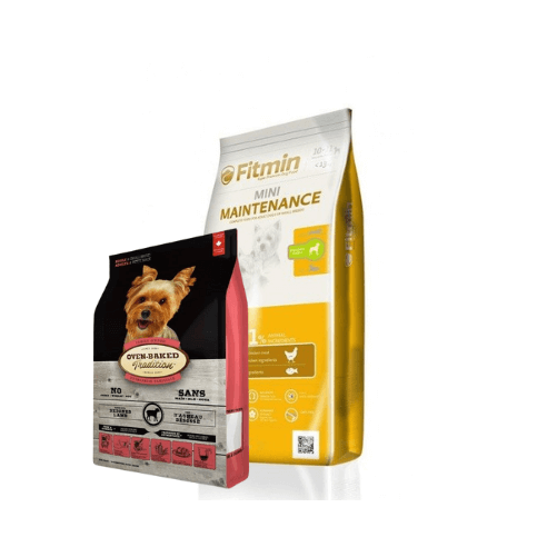 FITMIN Mini Maintenance 15kg + OBT Oven Baked Tradition Dog Food Lamb Small Breed 1kg z jagnięciną