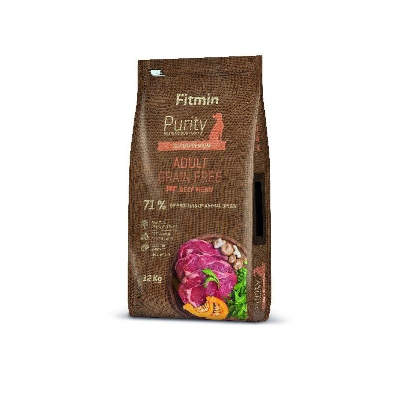 Fitmin Purity Grain Free Adult Beef 2kg