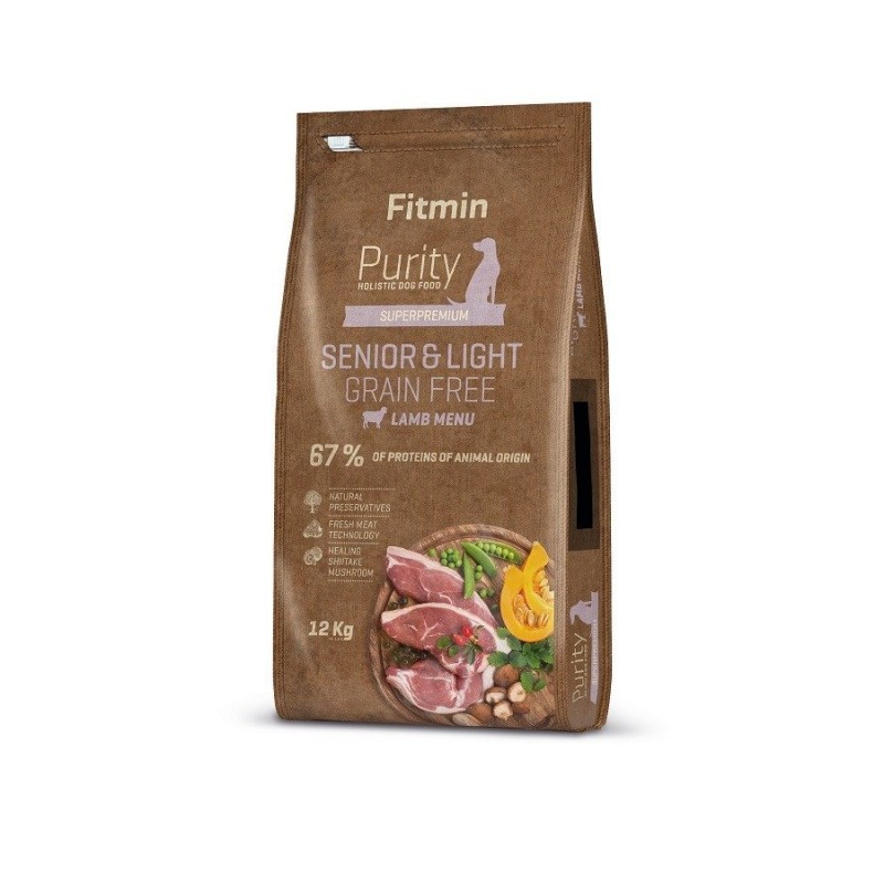 Fitmin Purity Grain Free Senior&Light Lamb 12kg