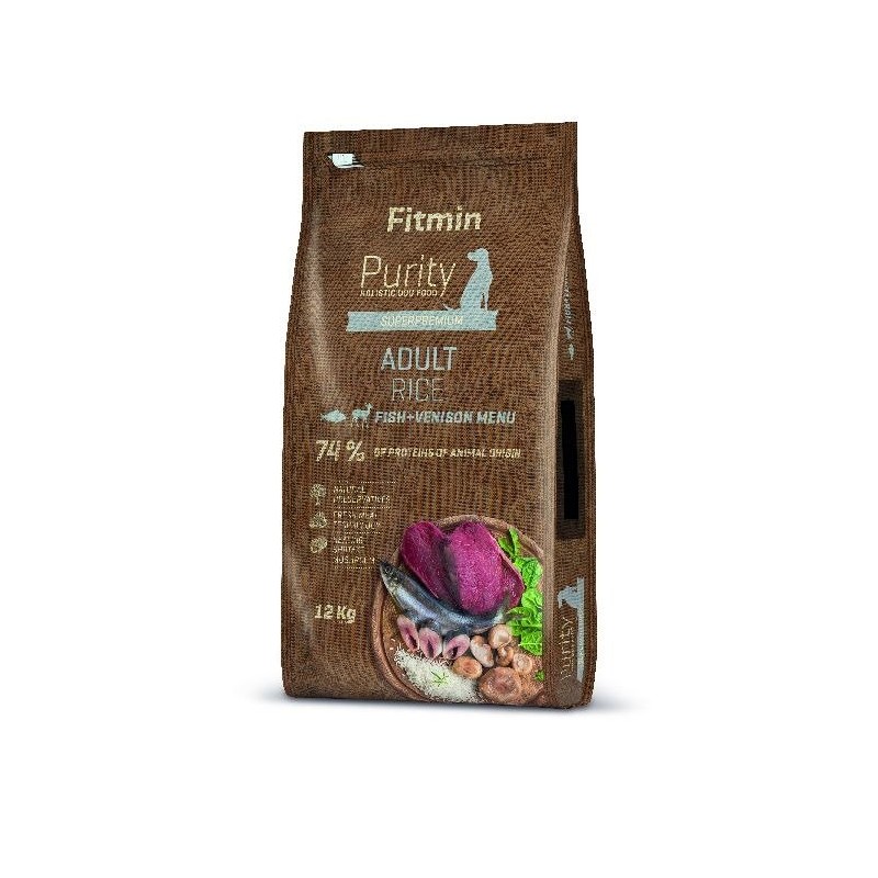 Fitmin Purity Rice Adult Fish&Venison 2kg