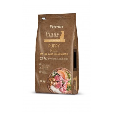 Fitmin Purity Rice Puppy Lamb&Salmon 12kg