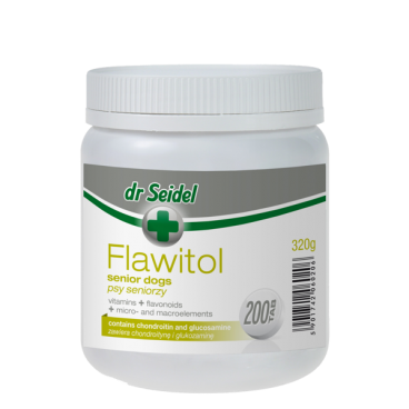 Flawitol dla psów seniorów 200 tab.