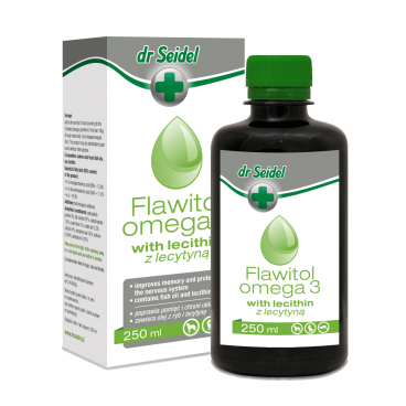 Flawitol Omega 3 z lecytyną 250ml