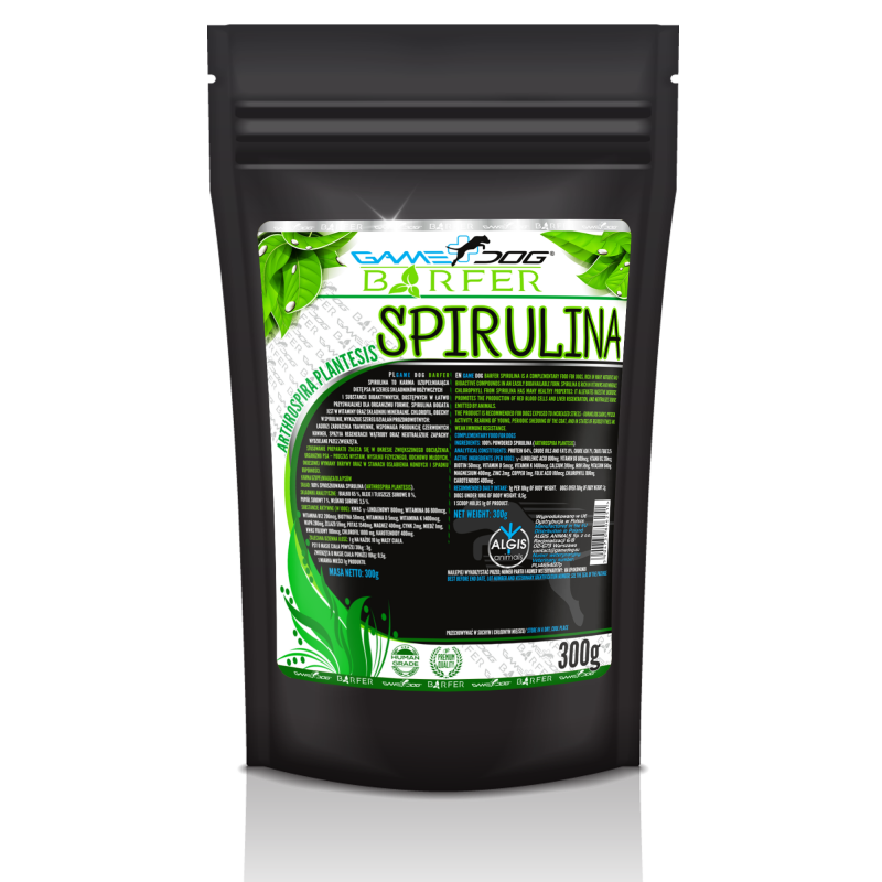 Game Dog Barfer Spirulina 300g