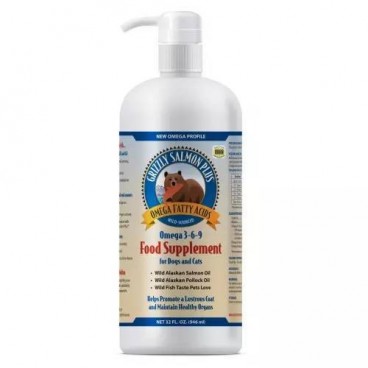 Grizzly Wild Salmon Oil 1000ml