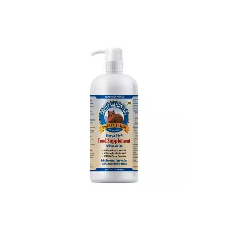 Grizzly Wild Salmon Oil 1000ml