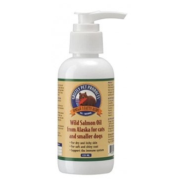 Grizzly Wild Salmon Oil 125ml