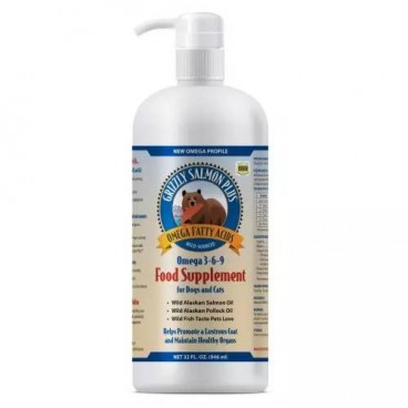 Grizzly Wild Salmon Oil 500ml