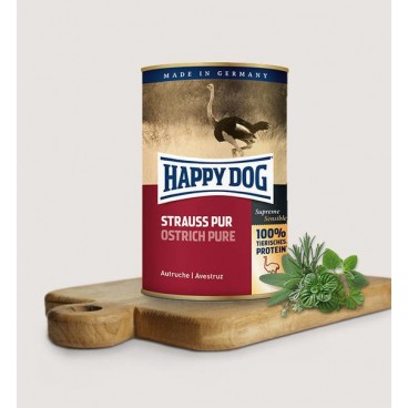 Happy Dog Struś 400g