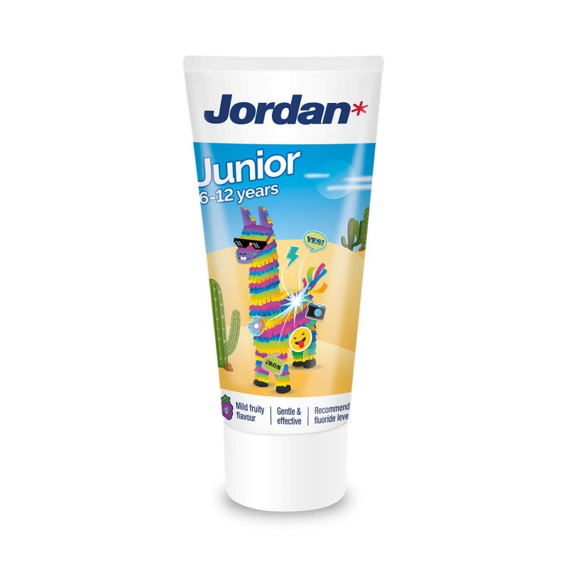 JORDAN 6-12 LAT PASTA DO ZĘBÓW DLA DZIECI 50ML