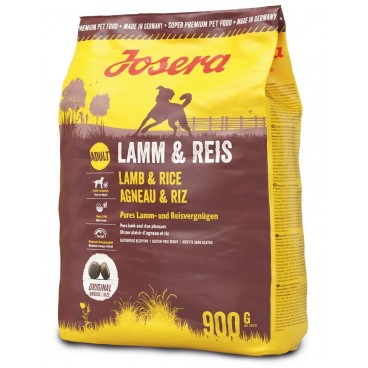 Josera Lamb & Rice  900g + 2 X PEDIGREE RANCHOS ORIGINALS 11G - PRZYSMAK DLA PSÓW Z WOŁOWIN