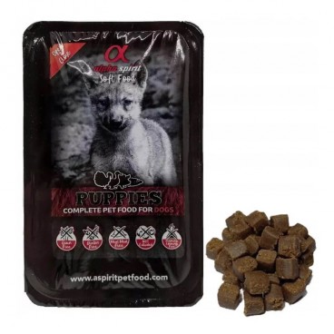 Alpha Spirit PUPPIES miękka 200g - 10 tacek