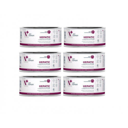 4T Veterinary Diet Hepatic Cat 6x100g