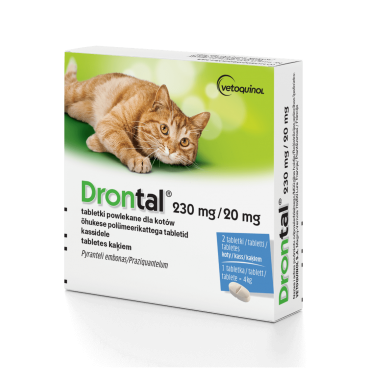 BAYER Drontal dla kota 2 tabl.